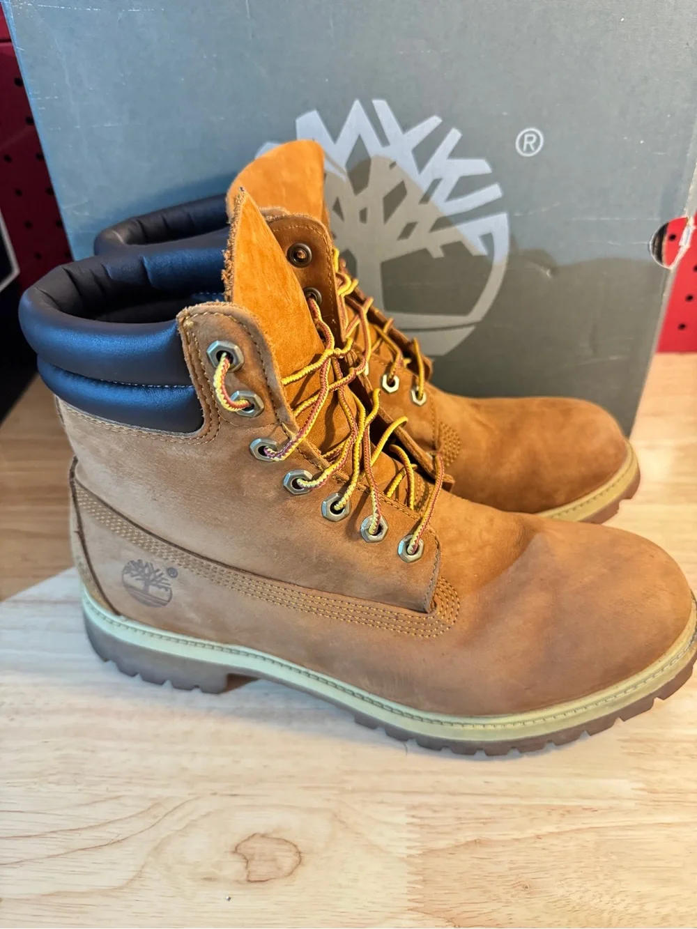 Timberland Men's Brown Work Boots Size 9.5